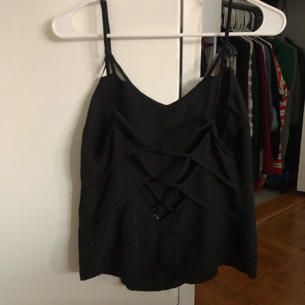 Corset Cross Back Tank